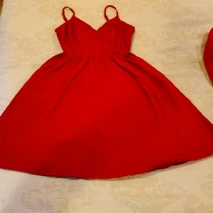 Red dress
